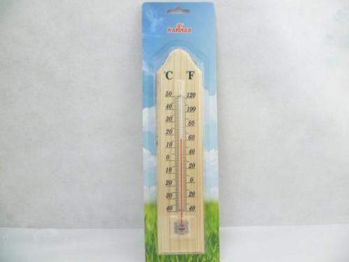 Factory Direct Sales High Quality Wood Glass Thermometer Stick Glass Plastic Indoor and Outdoor Thermometer Chart