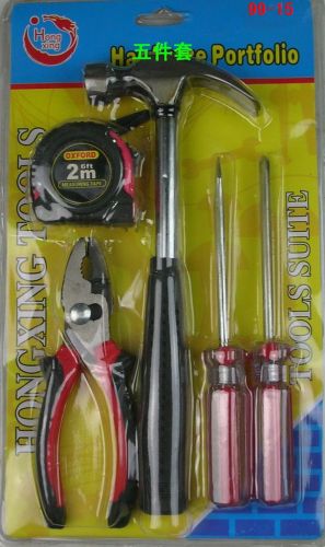 Hardware Tools Pliers Kit Screwdriver Tape Measure Hammer Wholesale