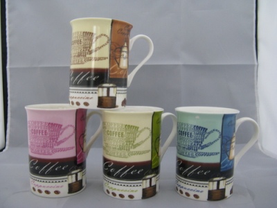 Wholesale large amounts of high-temperature roasting flower mugs, advertising gifts, promotional gifts