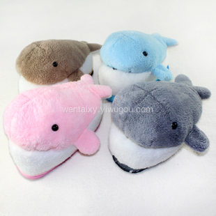 dormitory dolphin warm cotton slippers cartoon slippers factory direct