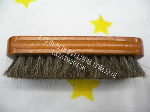 马毛刷 咖啡色马毛刷 horse hair  brush