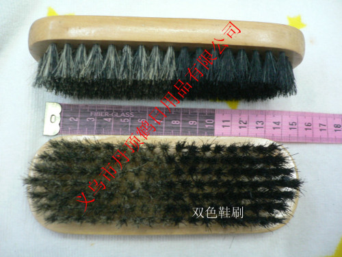 鞋刷 木制鞋刷 鞋刷批发 双色鞋刷 shoe brush