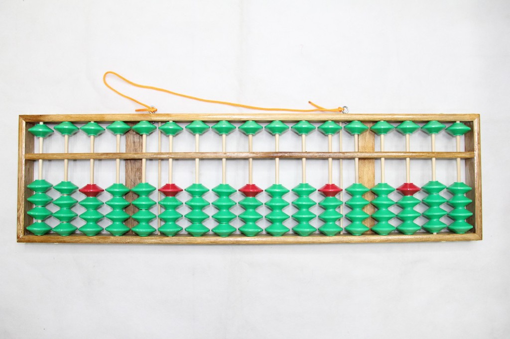 17档大教具木制算盘珠心算 可挂式教师教学算盘教具 防滑 _蓓蓓珠算