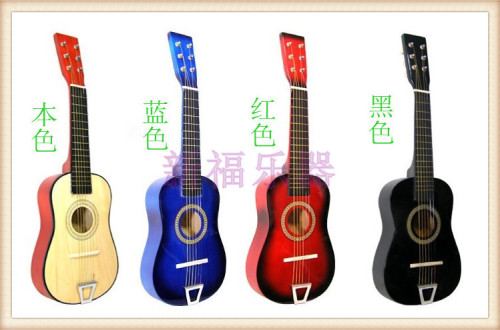 guitar 23-inch children‘s musical instrument wood toy holiday gift