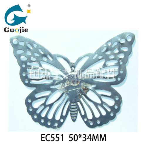 european and american fashion iron sheet accessories iron sheet butterfly flower crafts accessories flower stand