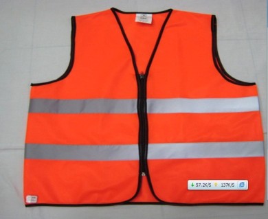 供应带拉链反光衣