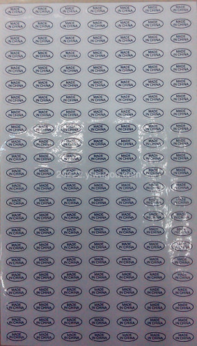 Self-Adhesive Label Made in China Label Letter Label Customized Letter Label