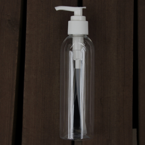 200 ml hand sanitizer bottle pet lotion bottle cylindrical lotion bottle with pressure pump