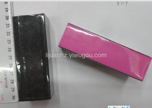 065 Manicure Implement Tofu Block Nail File Polishing Scrubber Nail Polish