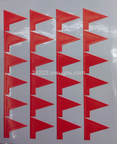 red flag small flag red flag label sticker red flag stickers