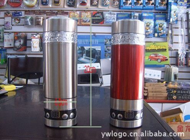 Color computer smart car glass car stainless steel Cup with boiling water Cup Wild gift boutique