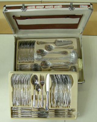 Stainless steel cutlery set, gift tableware set, knife and fork spoon suit, hotel supplies