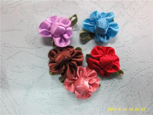 3 Points Polyester Hand-Made Bag Core Flower Factory Direct Sales Price Discount