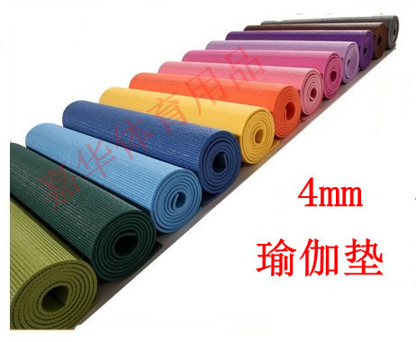 super cheap 4mm non-slip carpet exercise mat sit-up mat environmentally friendly pvc yoga mat outdoor mat picnic mat