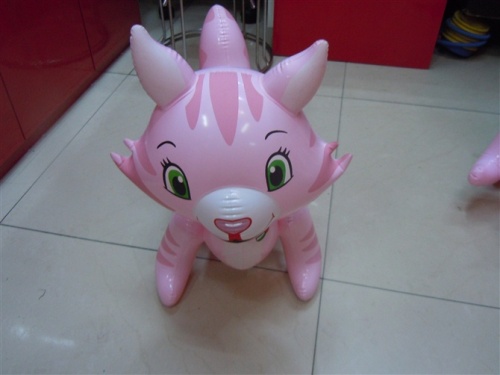 pvc material inflatable strawberry cat factory direct sales