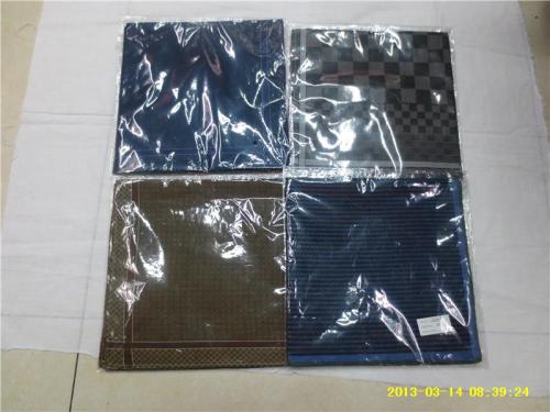 Dark Cotton Environmental Handkerchief 46*46， Environmentally Friendly， Colorfast， Easy to Absorb Water， Origin Shanghai