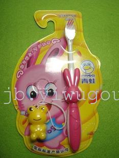 Frog 822a Children‘s Toothbrush Care Young Teeth Filament Soft Hair Children‘s Toothbrush