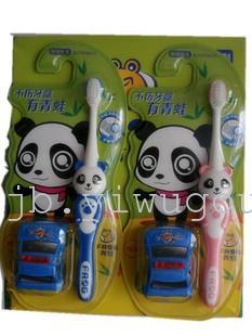 frog 827a children‘s toothbrush 0.02mm soft hair send car