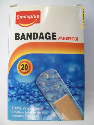 For Export 20 Pieces Waterproof Adhesive Bandage Stop Bleeding Adhesive Bandage 72 * 19cm Adhesive Bandage