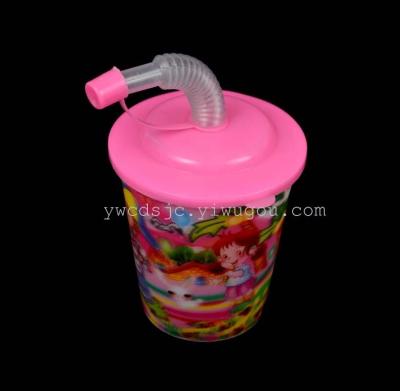 The 3 d water cup, suction cup,