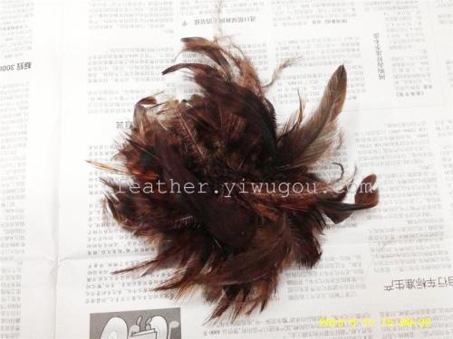 Bride Hair Accessories Korean Sweet Photo Flower Feather Billycock Hairpins/Hairbands Headdress Flower