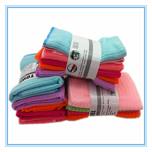 [fengyi] striped fancy environmental protection microfiber rag cleaning cloth absorbent cloth kitchen cloth