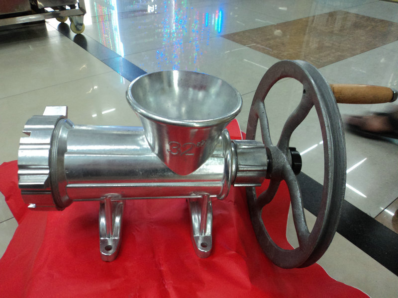 32号铝合金绞肉机 手动绞肉机