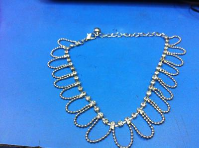 Next water drill and bead chain anklet