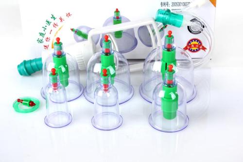 Kangci 007 6 Cans with Magnetic Head Cupping Device Vacuum Cupping