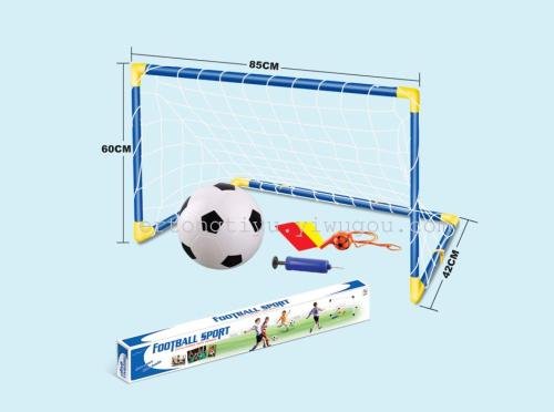children‘s fitness sports toys 85cm single football door （color box） zy603