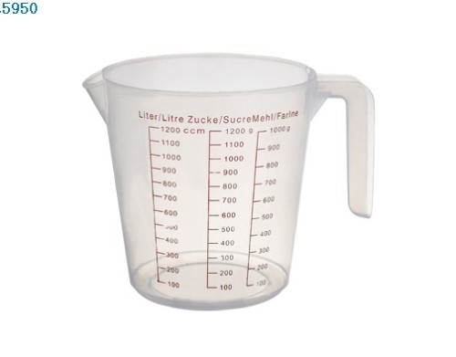 plastic water cup measuring cup graduated glass