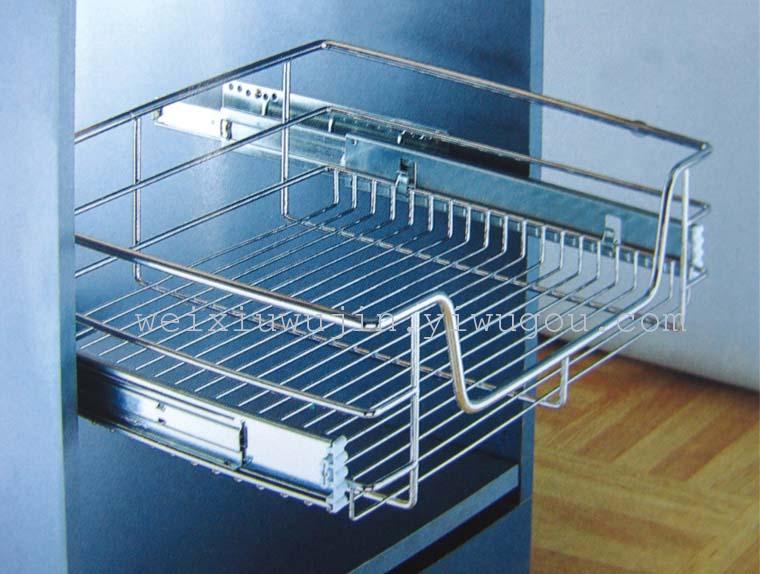 厨房拉篮 wf-n1014 ptj007g_浙江义乌伟秀五金well show hardware