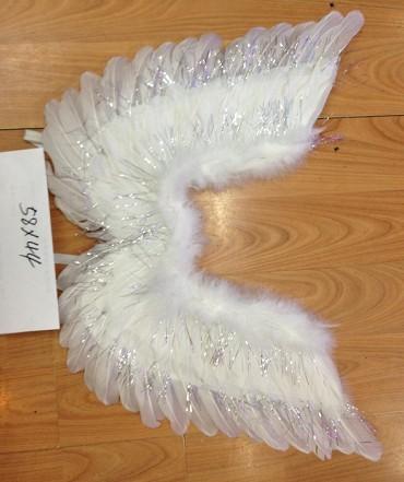 factory direct sales feather angel wings children‘s performance stage catwalk angel wings size bright silk wings