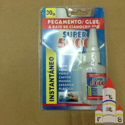 502 glue, plastic bottle