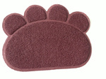 red sun brushed cat‘s paw modeling pad non-slip mat foot mats product unique good quality easy to clean home good helper