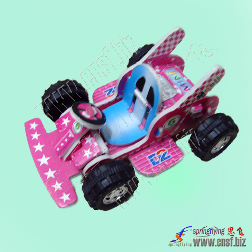 Supply No. 3D Puzzle Model-7 Kart （Figure）