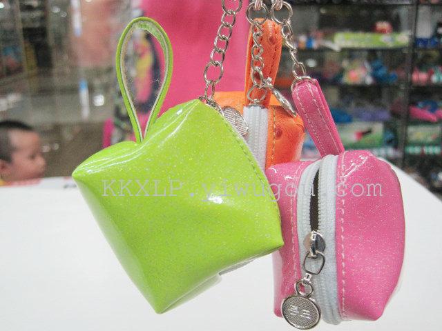 Coin purse key chain gift pouch whollittle Bag small wallet ...