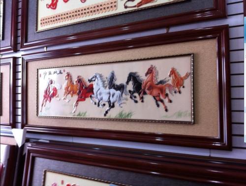 Color Relief Horse to the Successful Prosperity Eight Jun Five Cattle Picture 