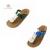 2013 fashion buckle elastic genuine orders flip-flops eat slippers