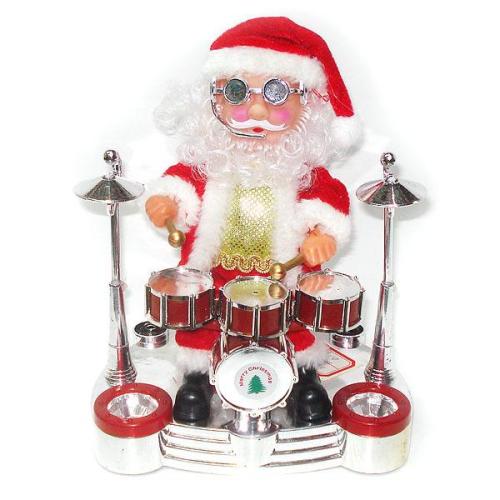 Jk008 Drum Santa Claus