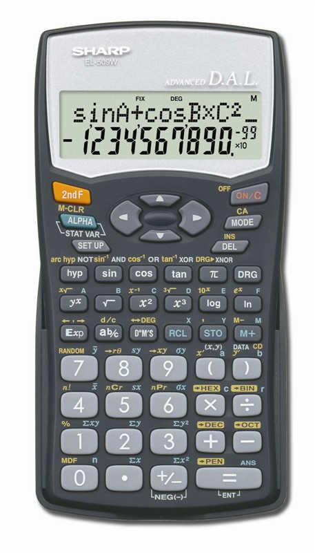夏普el509w计算器