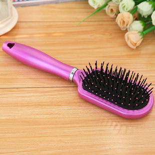 Balloon Comb Hairdressing Professional Hair Curling Comb Pear Flower Straight Hair Blowing Styling Comb Roller Comb Cylinder Hairbrush 