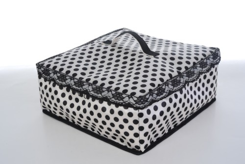 new black and white smart series 16-grid underwear box
