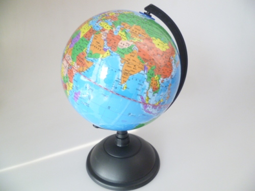20cm Chinese PVC High-End Earth Instrument Education Earth Instrument English Students Earth Instrument 