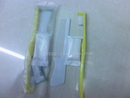 Disposable Toothbrush 4-Piece Set