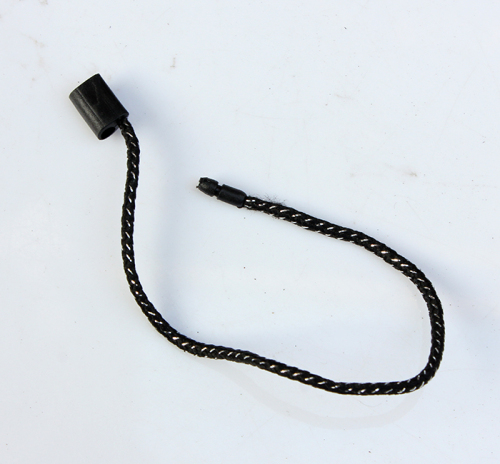 Clothing Accessories Clothes Tag Rope Buckle Rope Hardware Accessories Factory Spot Goods in Black Plastic Buckle Rope