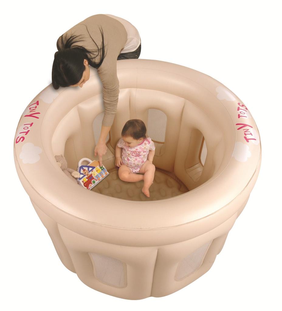 inflatable playpen