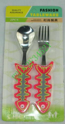 acrylic handle tableware stainless steel fork children‘s fork children‘s tableware children‘s spoon fork tableware fork