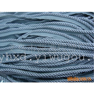 supply single color 7mm plus cloth side three strand rope， color specifications can be customized， welcome to the store to order