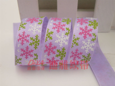 Avandia Ribbon wholesale Ribbon Hat gift wrap-belt costume accessory ribbon with tri-color Christmas Series 6-20mm